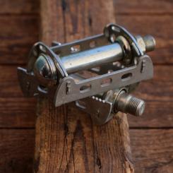 Pedale für Rennrad, verchromt, original 60er/70er Jahre, NOS 