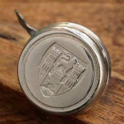 Fahrrad/Moped Klingel, Motiv Wappen Wolfsburg/BÜSSING, orig. 50er/60er Jahre, gebr. 