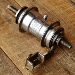 Nabe Hinterrad Fahrrad, F+S Torpedo Mod. 09, Bj. 1940, WW2, verchromt, gebr. 