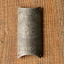 Steuerkopfschild OPEL, 1920er/30er Jahre, gebr. 