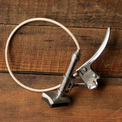 Stempelbremse CAWI, vorn, Stahl verchromt, orig. 60er Jahre, NOS 