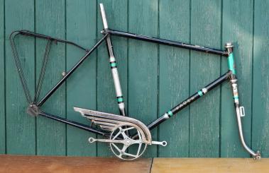 Fahrradrahmen BAUER Mod. Sport de Luxe, Herren, 26 Zoll, Stahl, 50er J., gebr. 