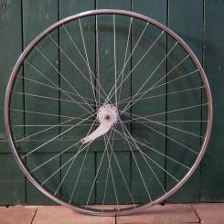 Hinterrad, 28 Zoll (622mm), RUHRWERK Stahl-Felge verchromt, SACHS Spectro 3-Gang Nabe, gebr. 