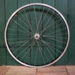 Vorderrad, 26 Zoll (559mm), für MTB, ALESA Konkav Alu-Felge, schwarz, GRIMECA-Nabe, NOS 