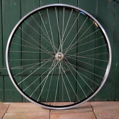 Vorderrad, 28 Zoll (622mm), EXAL/GUDEREIT LX 17 Alu-Felge schwarz, Hohlkammer, SOVOS-Nabe, NOS 