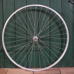 Vorderrad, GRÜNERT, 28 Zoll (622), Alu, für Drahtreifen, SACHS S5-Nabe mit Vollachse, NOS 