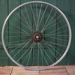 Hinterrad, Bj. 1991, 28 Zoll (622), für Sportrad, ALESA Alu-Felge silber, SACHS-MAILLARD-Nabe, gebr. 