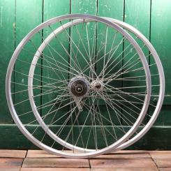 Laufradsatz "Schürmann Double Master" 26 Zoll (559), Sachs Spectro S 7 Rücktritt, NOS 