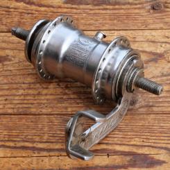 Nabe Hinterrad Fahrrad, F+S Torpedo Mod. 09 , Bj. 1937, verchromt, gebraucht 