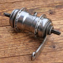 Nabe Hinterrad Fahrrad, F+S Torpedo Mod. 09 , Bj. 1955, verchromt, gebraucht 