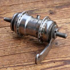 Nabe Hinterrad Fahrrad, F+S Torpedo Mod. 09 , Bj. 1953, verchromt, gebraucht 