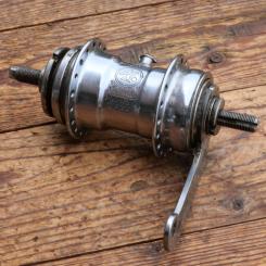 Nabe Hinterrad Fahrrad, F+S Torpedo Mod. 09 , Bj. 1951, verchromt, gebraucht 