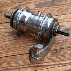 Nabe Hinterrad Fahrrad, F+S Torpedo Mod. 09 , Bj. 1955, verchromt, gebraucht 