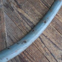 Wulstfelge, 28 x 1.75 (635mm), silberfarben Überstrichen, Breite ca. 33mm, 36 Loch, gebr. 