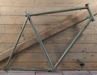 Fahrradrahmen, Herrenausführung für Rondoneur 28 Zoll, Stahl, 1940er/50er Jahre 