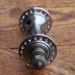 Nabe Vorderrad, F&S, original 50er/60er Jahre, verchromt, gebr. 