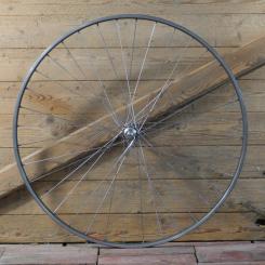 Vorderrad für Schlauchbereifung 27 Zoll (630), 1970er/80er J., für Rennrad, MAVlC GP4-Felge, CAMPAGNOLO-Nabe, gebr. 