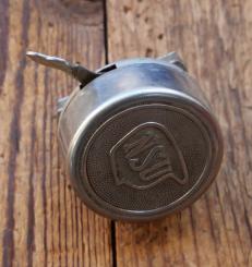 Fahrrad/Moped Klingel Deckel NSU, orig. 1950er Jahre, verchromt, gebr. 