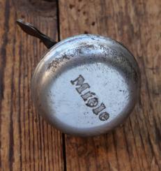 Fahrrad/Moped Klingel Deckel MIELE, orig. 1950er Jahre, verchromt, gebr. 