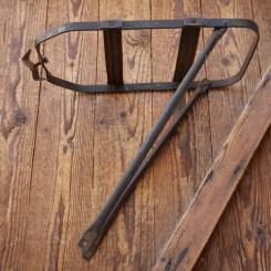 Gepäckträger, Bandeisen, ca. 34 x 20cm, orig. 30er Jahre, breite Ausführung, gebr. 