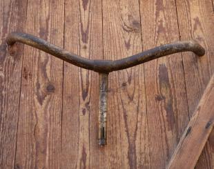 Touren-Lenker, original 20er/30er Jahre, vernickelt, gebr. 