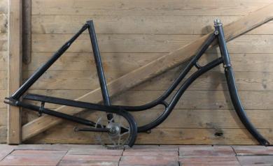 Fahrradrahmen Möve, Damenausführung, 28 Zoll, Ende 1920er Jahre 