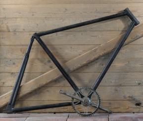 Fahrradrahmen Diamant, Herrenausführung, 28 Zoll, DDR frühe 1950er J. 