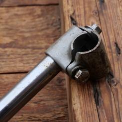 Mofa-Vorbau, original 50er/60er Jahre, verchromt/grau lackiert, schwere Ausführung, gebr. 