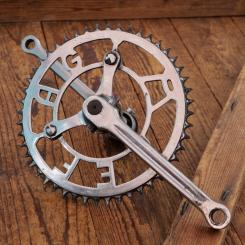 Tretlager EXPRESS, für Sport-/Rennrad, orig. 50er Jahre, verchromt, BSA Keillager, gebr. 