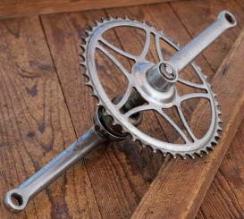 Tretlager RENAK, für Tourenrad, DDR orig. 50er-80er Jahre, verchromt, Glockenlager, gebr. 