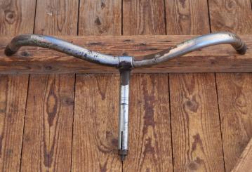 Fahrradlenker, original 20er/30er Jahre, verchromt, für Tourenrad, gebr. 
