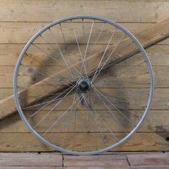 Hinterrad mit SCHÜRMANN Alu-Felge 26 Zoll (559), 1950, F&S Torpedo-Nabe verchromt, gebr. 