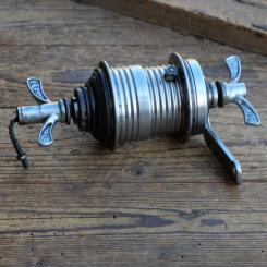 Nabe Hinterrad Fahrrad, F&S Torpedo 3-Gang Mod. 55, Bj. 1956, gebr. 