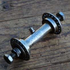 Nabe Vorderrad Fahrrad, F&S, 30er J., verchromt, gebr. 