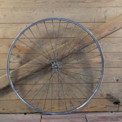 Vorderrad mit Regida-Felge 26 Zoll (559), verchromt, 1970er/80er J., KB-Nabe, gebr. 