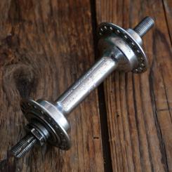 Nabe Vorderrad Fahrrad, F+S, verchromt, 50er J., gebraucht 