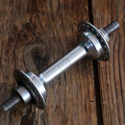 Nabe Vorderrad Fahrrad, F+S, verchromt, 50er J., NOS 