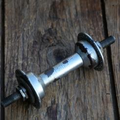 Nabe Vorderrad Fahrrad, MIELE Melior, verchromt, 50er J., gebraucht 