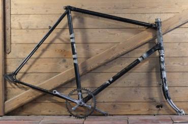 Fahrradrahmen EXPRESS Mailand-München, für Renn-/Sportrad 28 Zoll, Stahl, 50er J. gebr. 