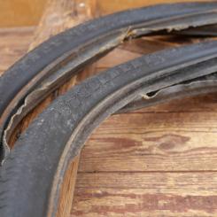 Reifensatz Fahrrad, ENGLEBERT, CORD BALLON -A-, 28 x 1,70 x 1 1/2, Wulst, 30er-50er Jahre, gebr. 