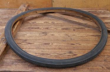 Reifen Fahrrad, HEIDENAU, 28 x 1,70 x 1 1/2, Wulst, 30er-50er Jahre, schwarz, gebr. 