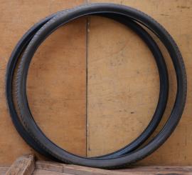 Reifensatz Fahrrad, PHÖNIX Harburg Extra Prima, 28 x 1,75 (622), Draht, original 30er-50er Jahre, gebr. 