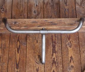 Fahrradlenker Englische Form, original 20er/30er Jahre, vernickelt, gebr. 