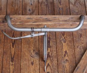 Fahrradlenker Englische Form, original 20er/30er Jahre, vernickelt, gebr. 