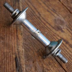 Nabe Vorderrad Fahrrad, original 50er Jahre, für Sportrad, verchromt, 36 Loch, gebr. 