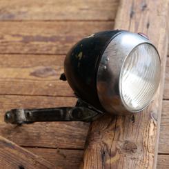 Scheinwerfer SCHIELE, für Fahrrad, original 1930er J., gebraucht  