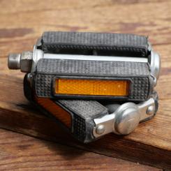 Pedale für Tourenrad, UNION, schwarz, original 70er/80er Jahre, NOS 