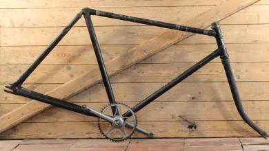 Fahrradrahmen NSU Flux, für Tourenrad, Herren, 28 Zoll, Stahl, 40er J., gebr. 