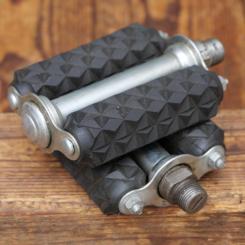 Pedale WECO, für Jugendrad, verzinkt, original 50er - 70er Jahre, gebr. 