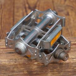 Pedale K-B, für Sportrad, verchromt, original 70er/80er Jahre, gebr. 